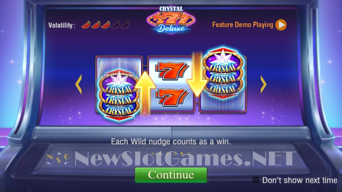 Crystal 777 Deluxe Slot Demo Image