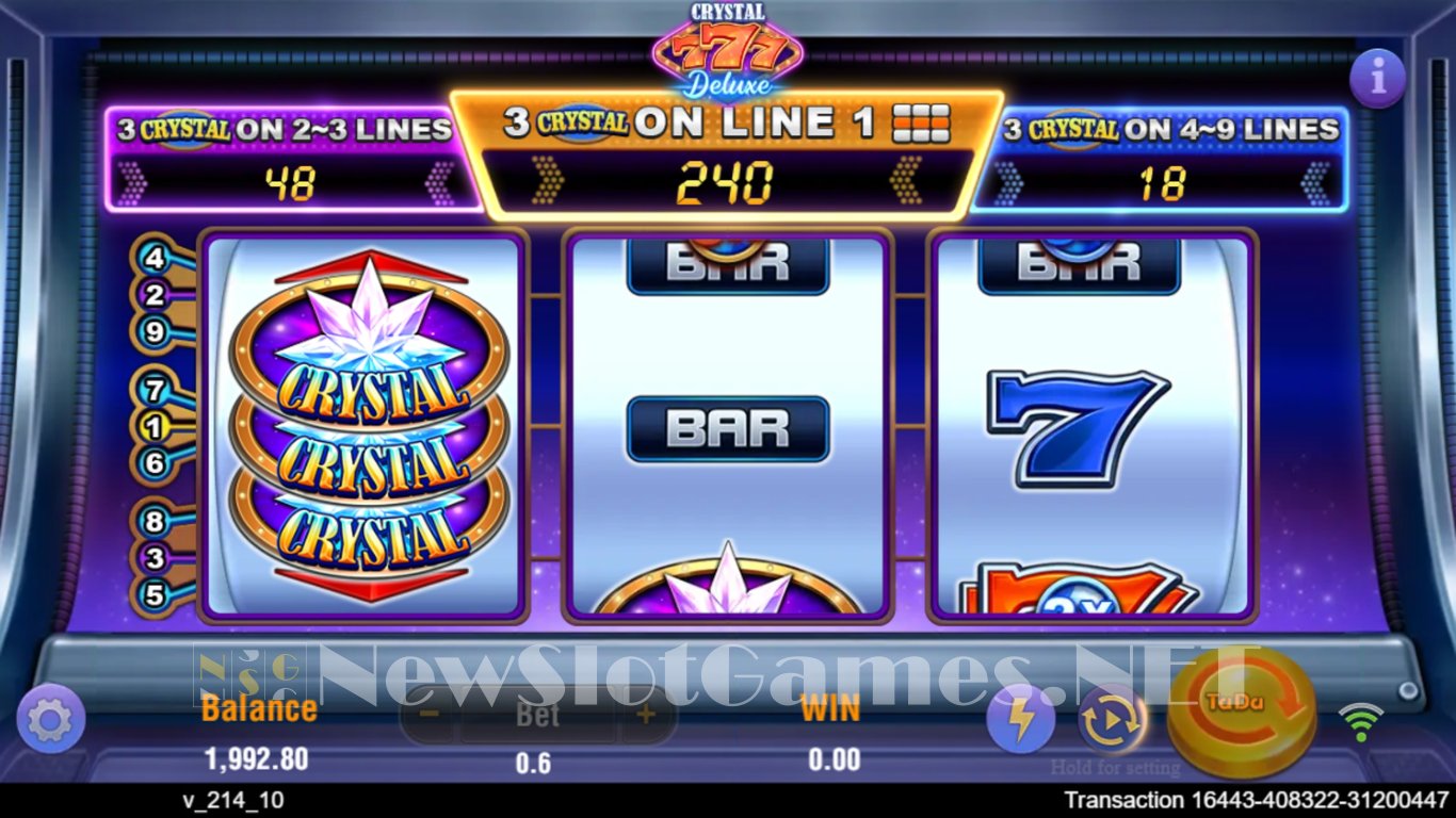 Crystal 777 Deluxe Slot Slot Image in Demo - pic. 4