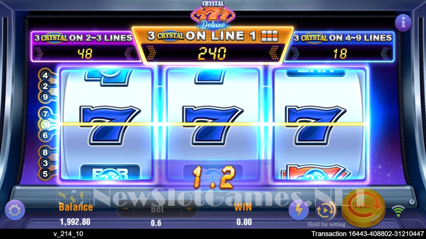 Crystal 777 Deluxe Slot Slot Image in Demo - pic. 5