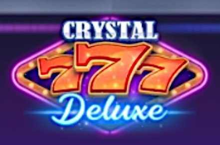 Crystal 777 Deluxe Slot Logo