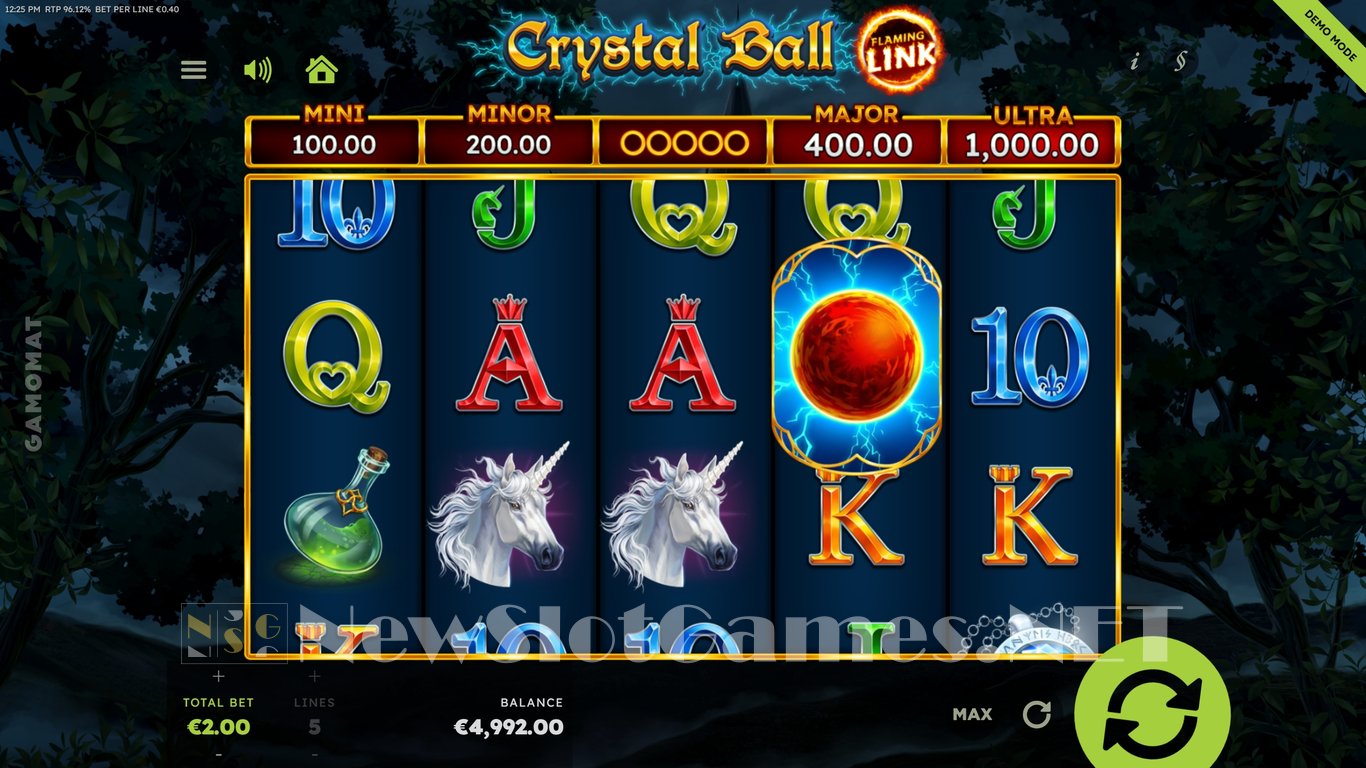 Crystal Ball Flaming Link Slot Slot Image in Demo - pic. 3
