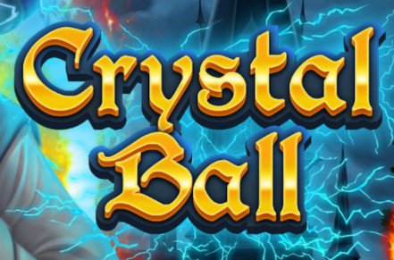 Crystal Ball Flaming Link Slot Logo