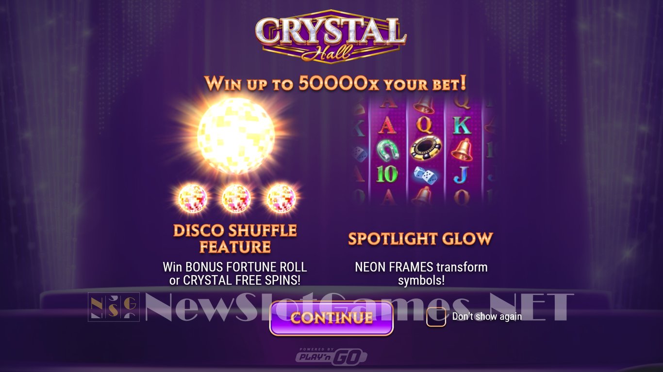 Crystal Hall Slot Demo Image