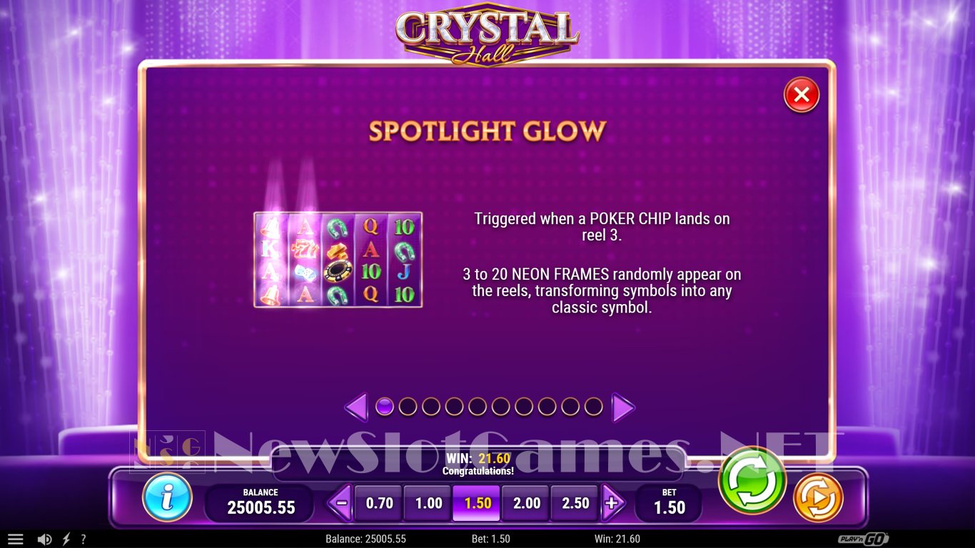 Crystal Hall Slot Slot Image in Demo - pic. 10