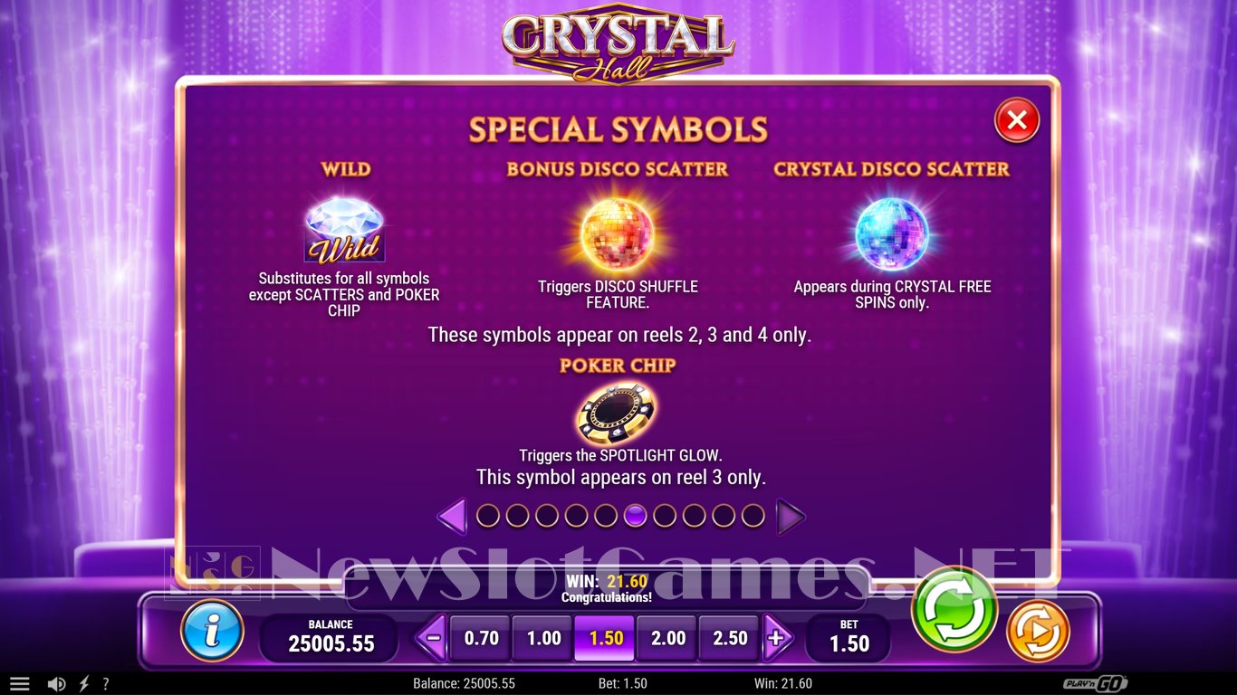 Crystal Hall Slot Slot Image in Demo - pic. 11