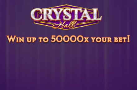 Crystal Hall Slot Logo
