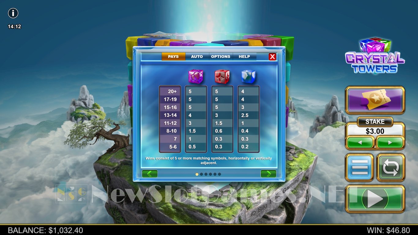 Crystal Towers Slot Slot Image in Demo - pic. 9