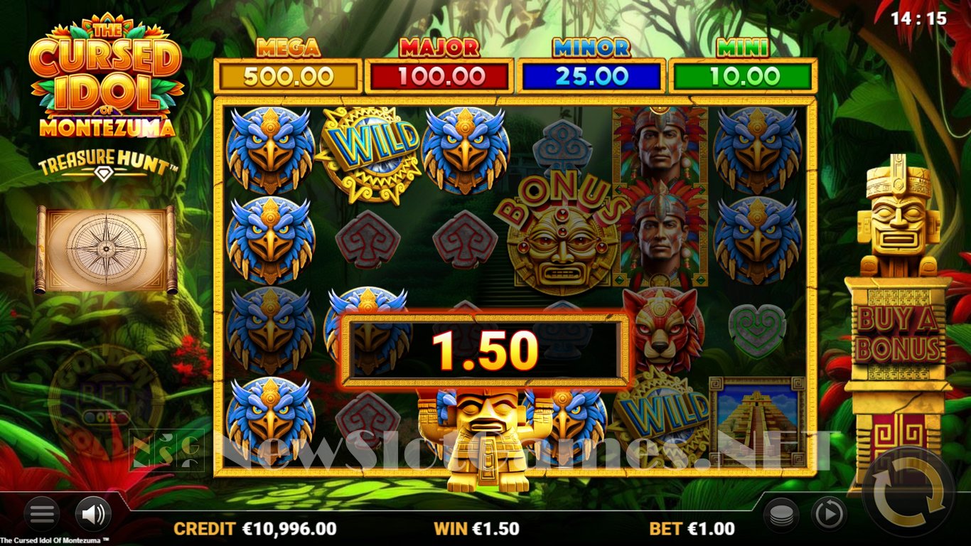 The Cursed Idol of Montezuma Treasure Hunt Slot Slot Image in Demo - pic. 2