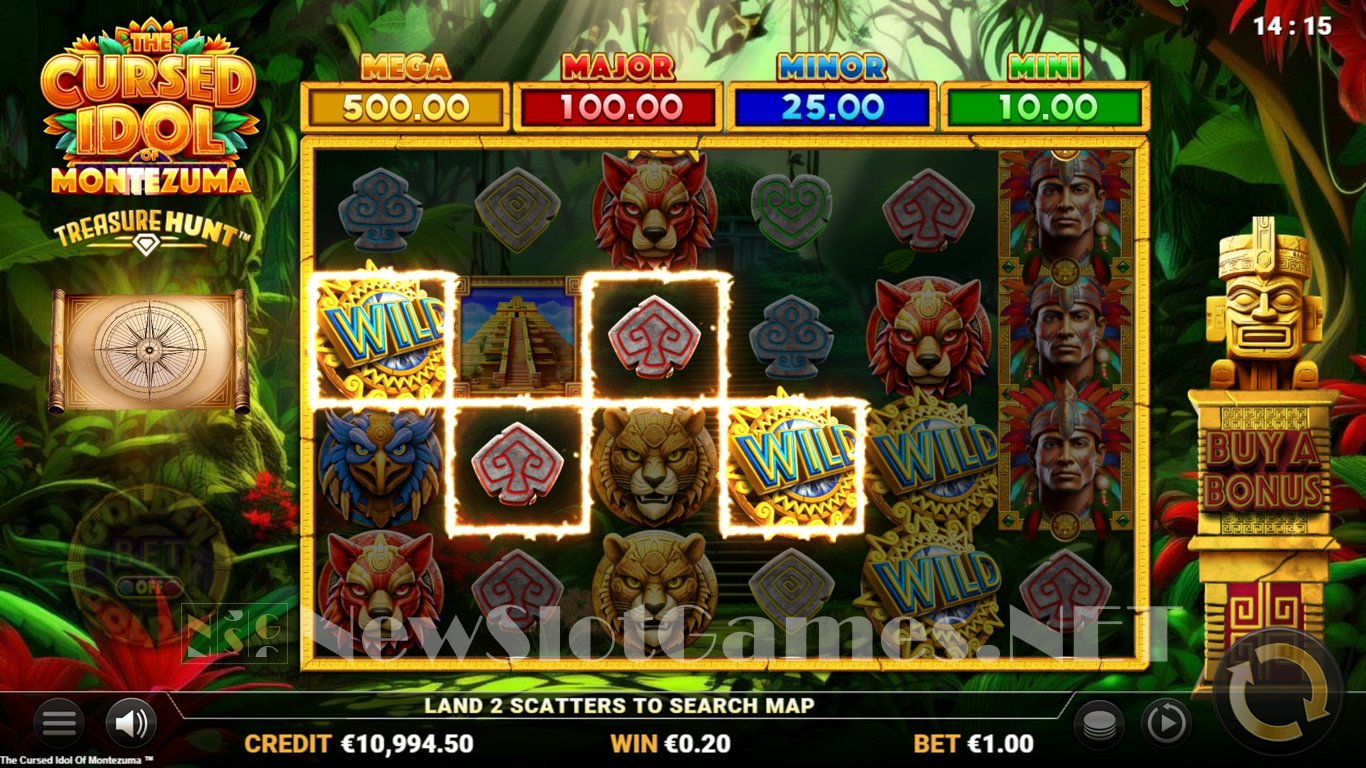 The Cursed Idol of Montezuma Treasure Hunt Slot Slot Image in Demo - pic. 3