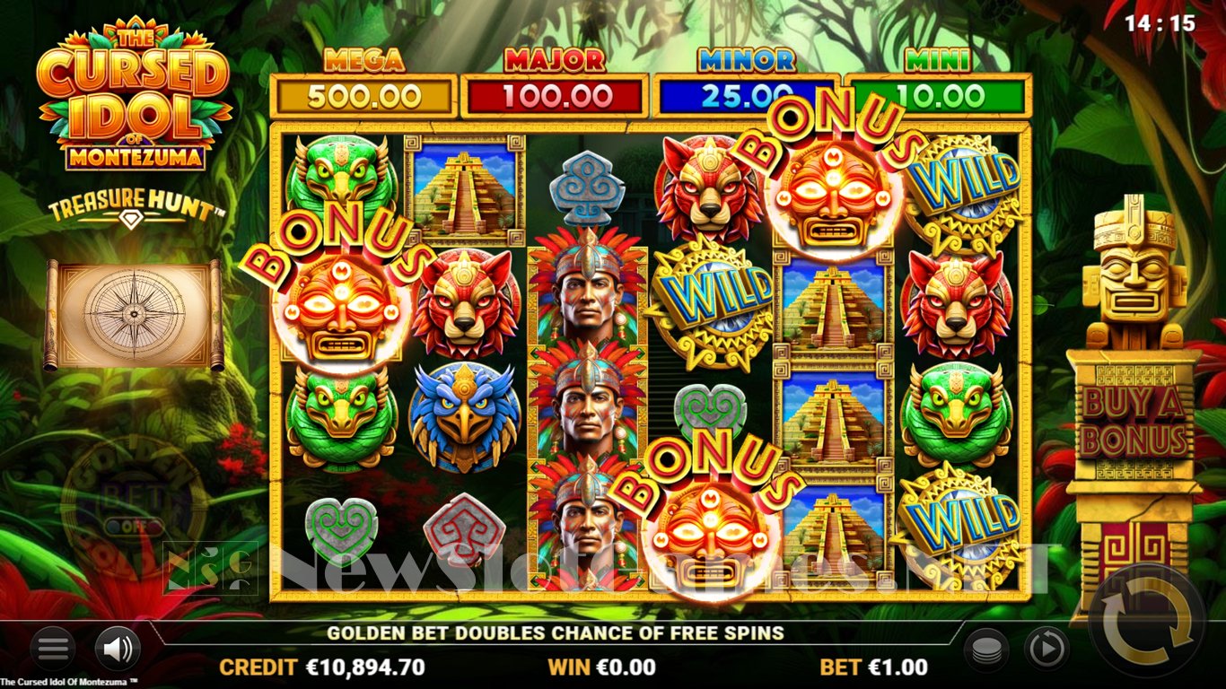The Cursed Idol of Montezuma Treasure Hunt Slot Slot Image in Demo - pic. 6