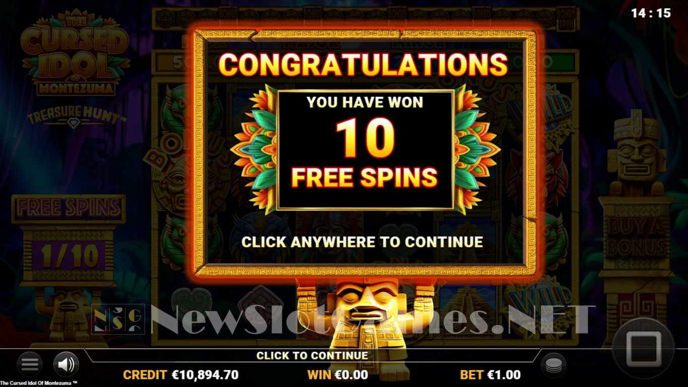 The Cursed Idol of Montezuma Treasure Hunt Slot Slot Image in Demo - pic. 7