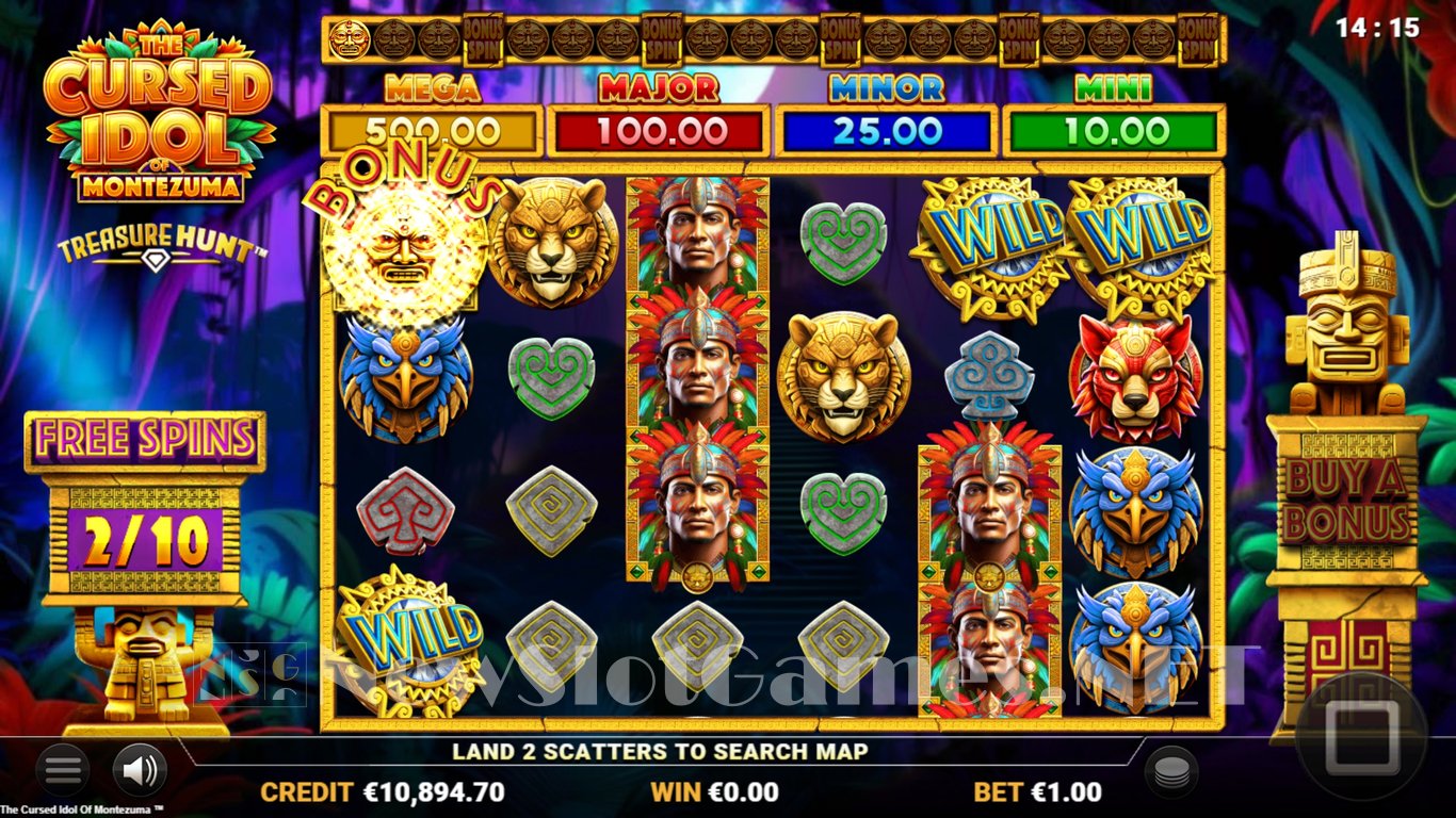 The Cursed Idol of Montezuma Treasure Hunt Slot Slot Image in Demo - pic. 8