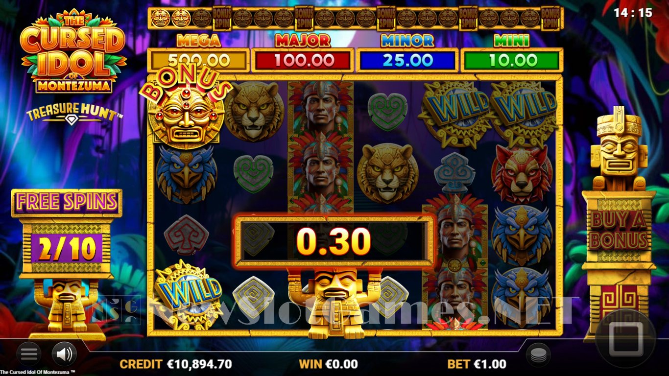 The Cursed Idol of Montezuma Treasure Hunt Slot Slot Image in Demo - pic. 9