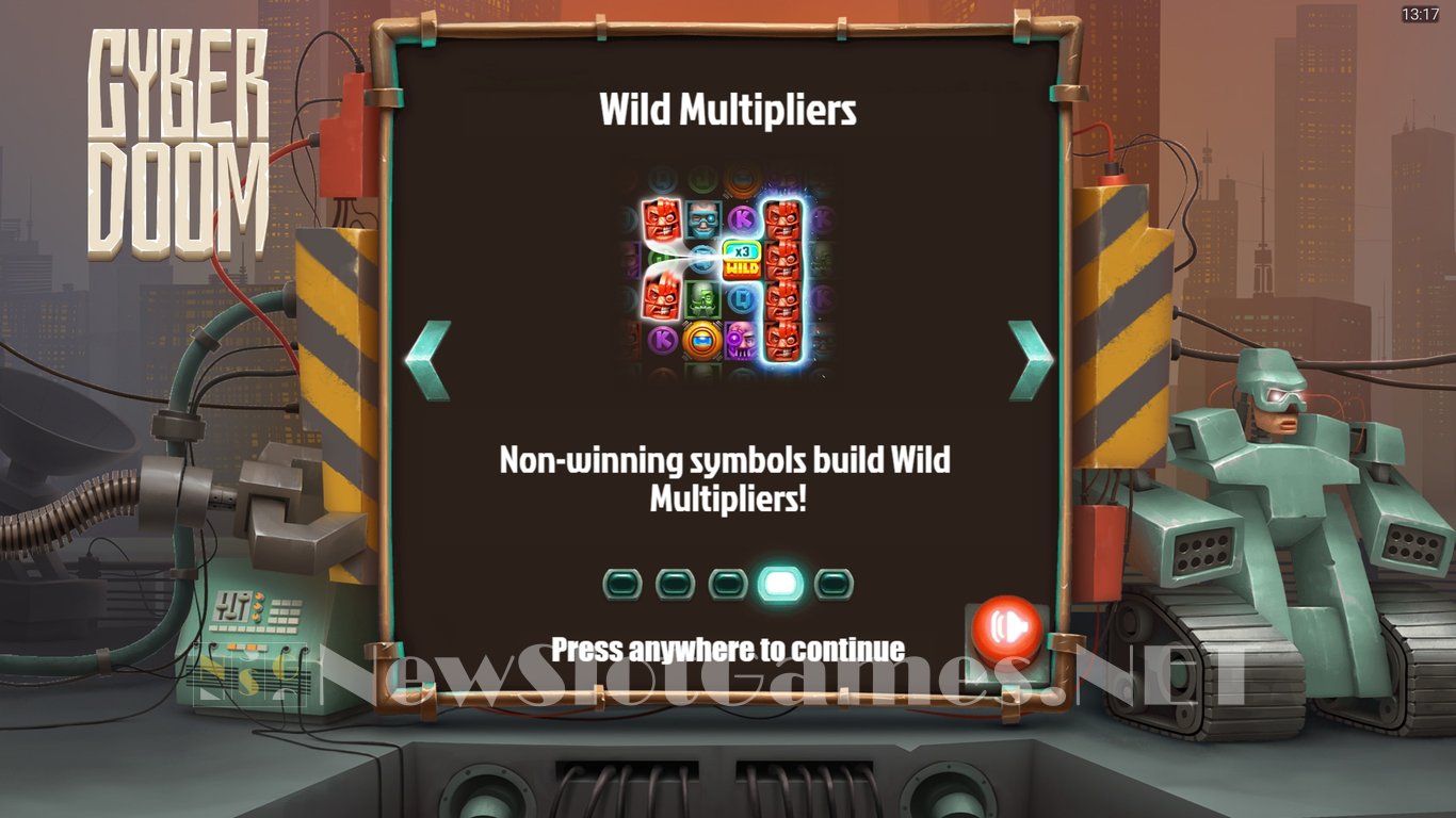 Cyber Doom Slot Demo Image