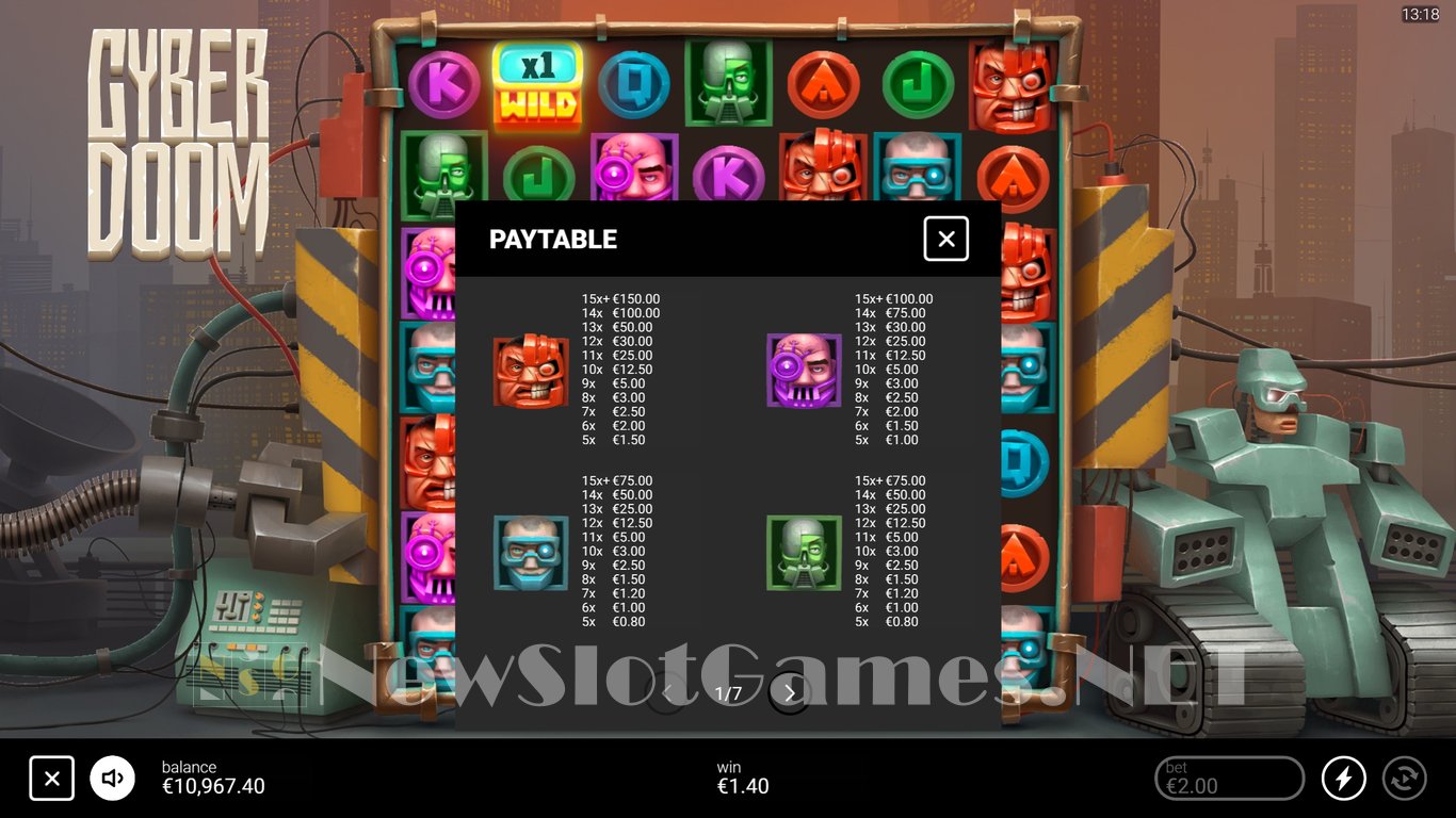 Cyber Doom Slot Slot Image in Demo - pic. 6