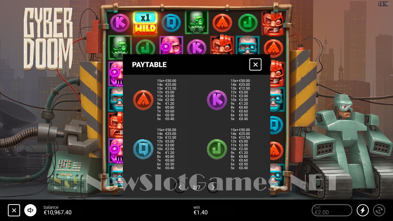 Cyber Doom Slot Slot Image in Demo - pic. 7