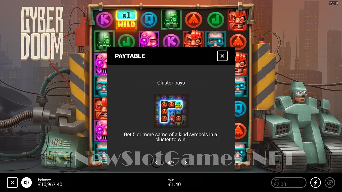 Cyber Doom Slot Slot Image in Demo - pic. 8