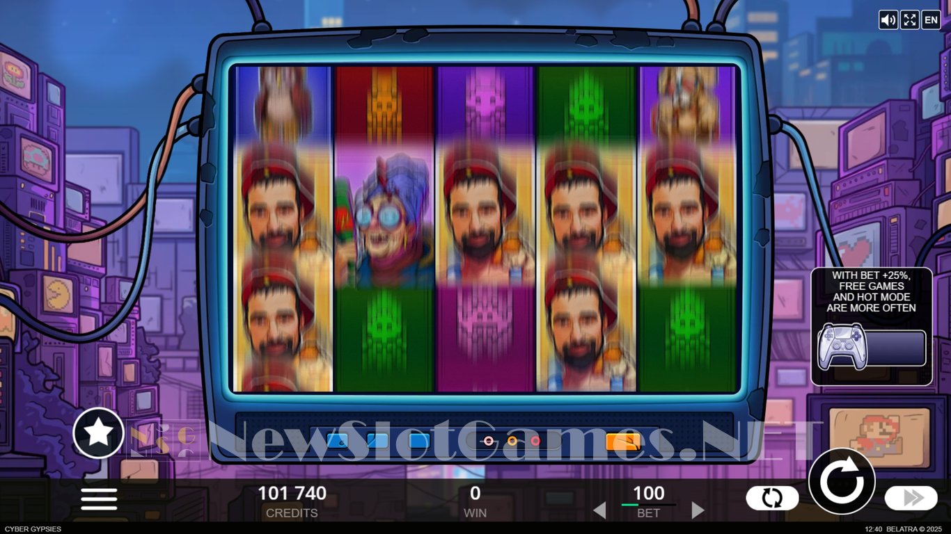 Cyber Gypsies Slot Slot Image in Demo - pic. 3