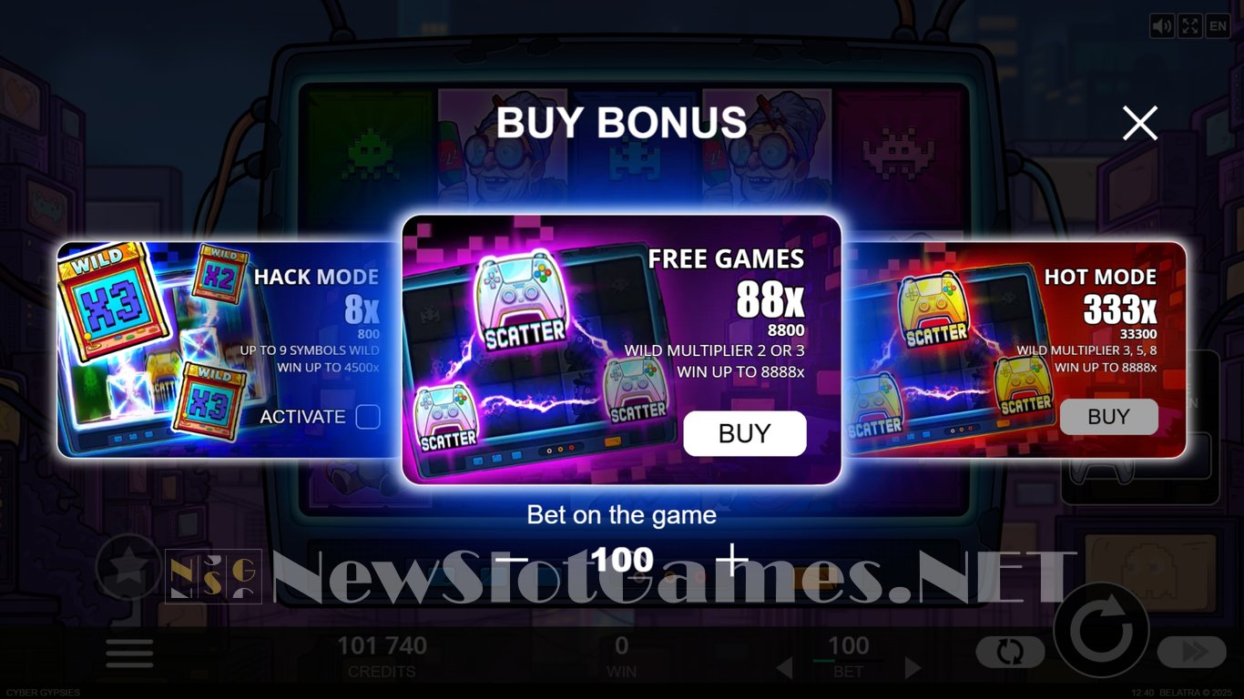 Cyber Gypsies Slot Slot Image in Demo - pic. 5