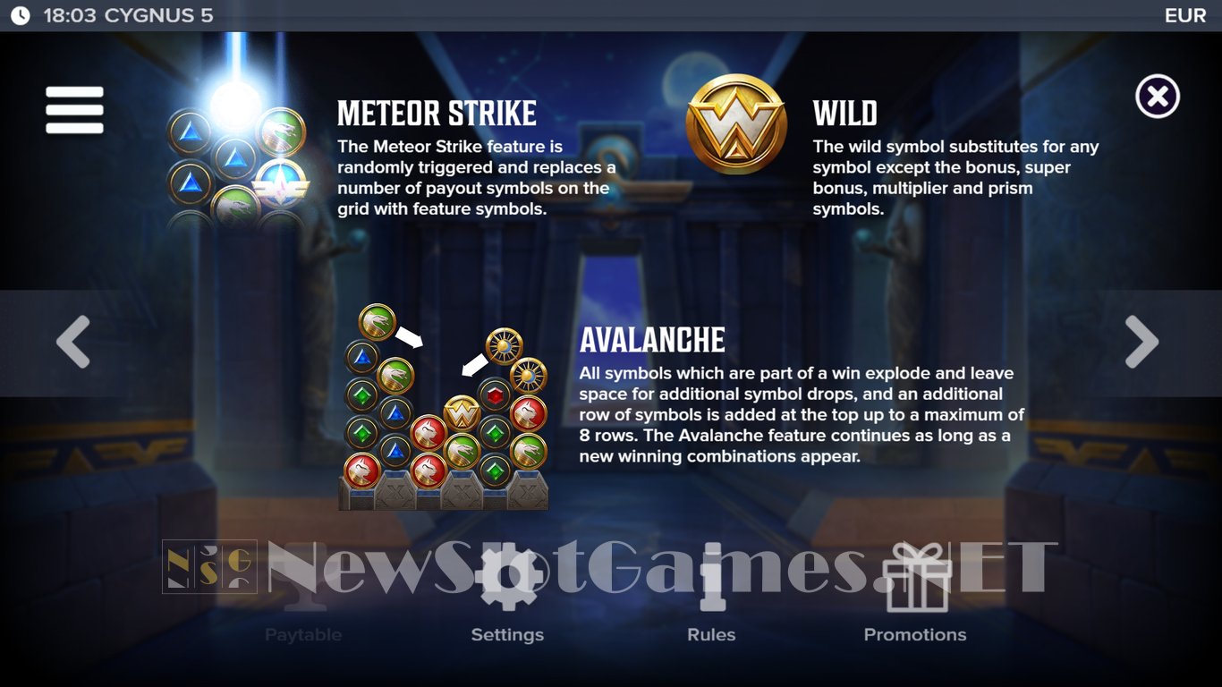 Cygnus 5 Slot Slot Image in Demo - pic. 11