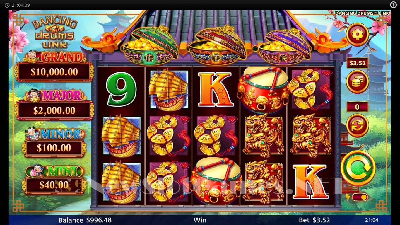 Dancing Drums Link Slot Slot Image in Demo - pic. 2