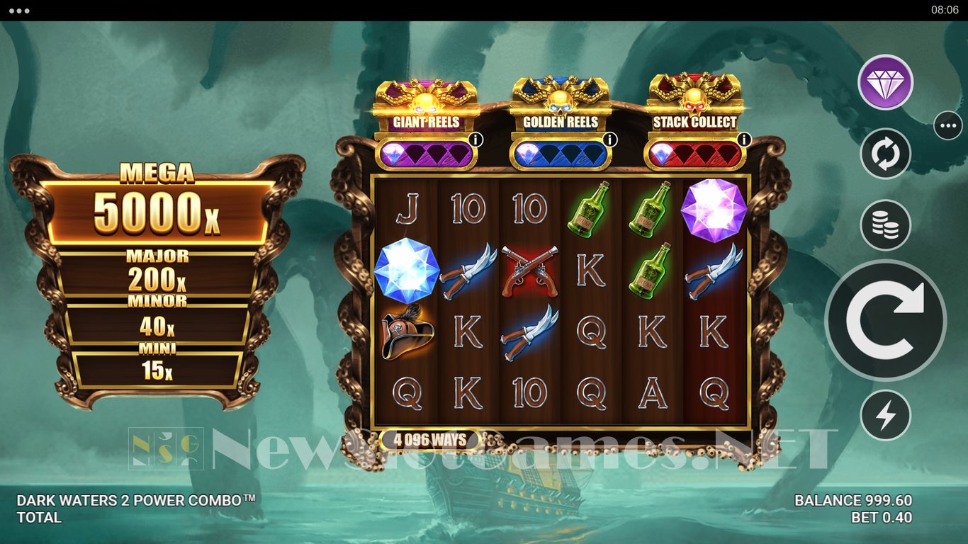 Dark Waters 2 Power Combo Slot Slot Image in Demo - pic. 2