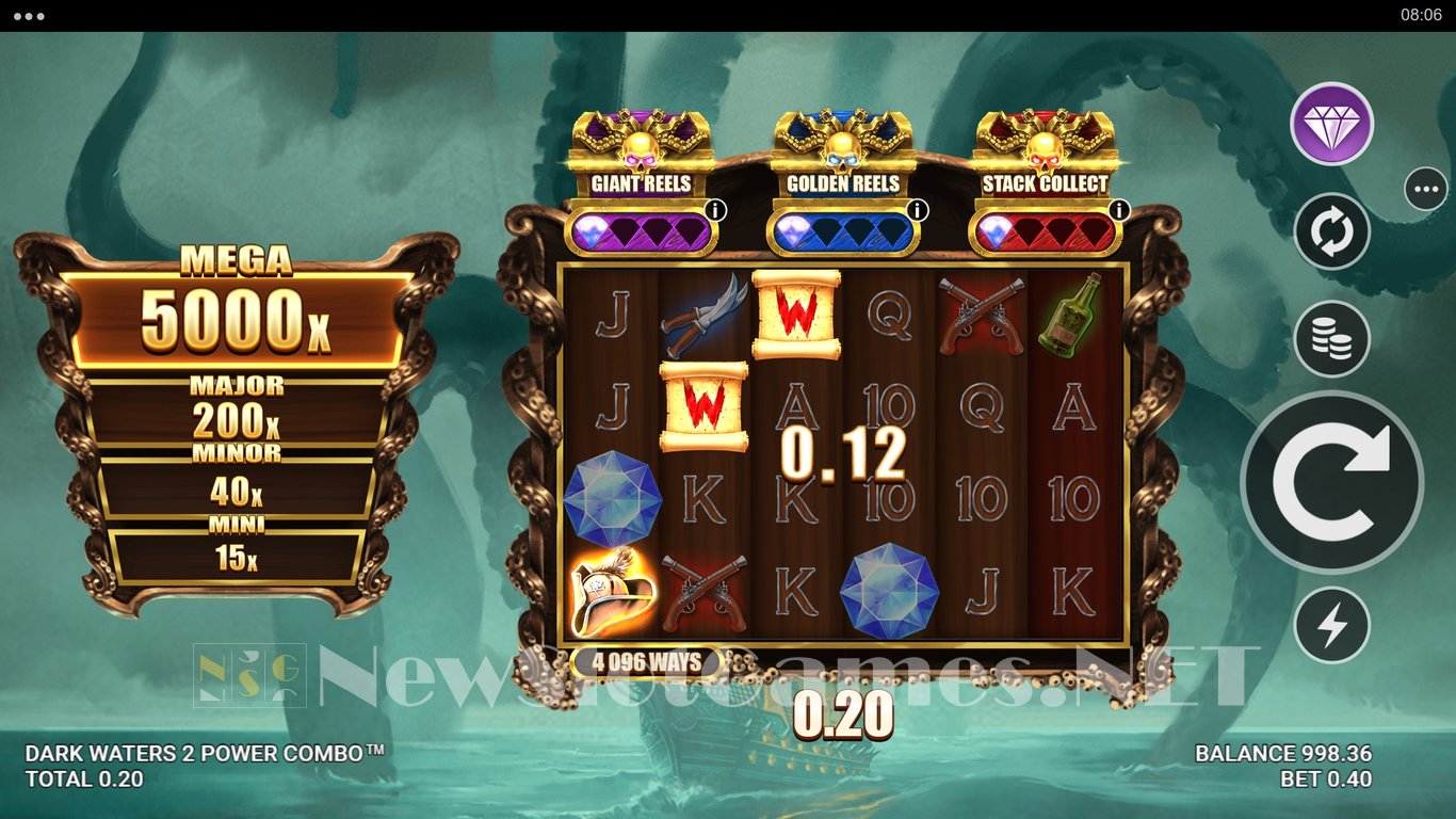 Dark Waters 2 Power Combo Slot Slot Image in Demo - pic. 3
