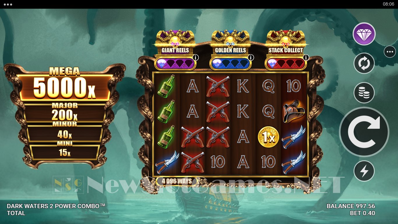 Dark Waters 2 Power Combo Slot Slot Image in Demo - pic. 4