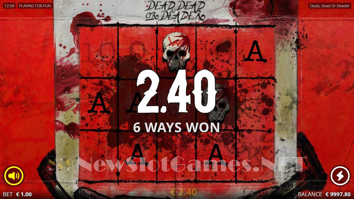 Dead, Dead or Deader Slot Slot Image in Demo - pic. 5