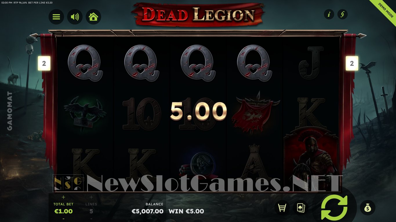 Dead Legion Slot Slot Image in Demo - pic. 2