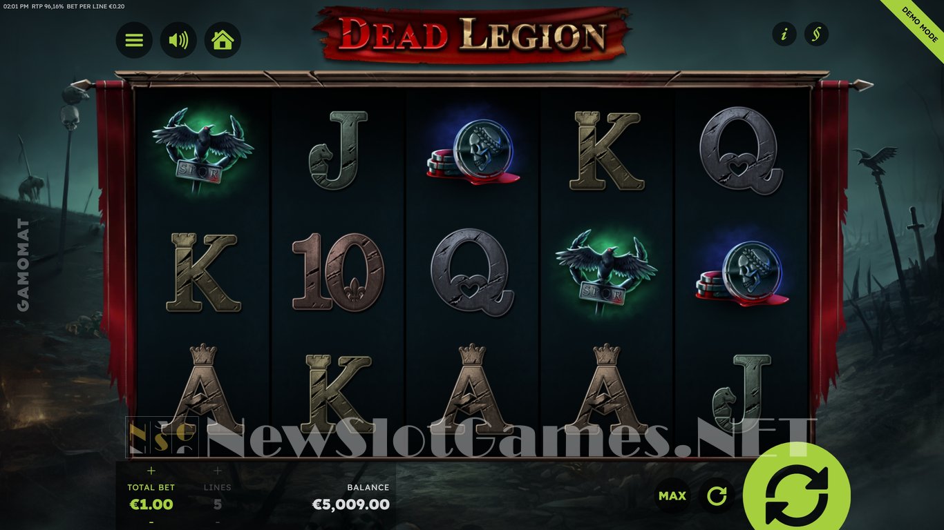 Dead Legion Slot Slot Image in Demo - pic. 3
