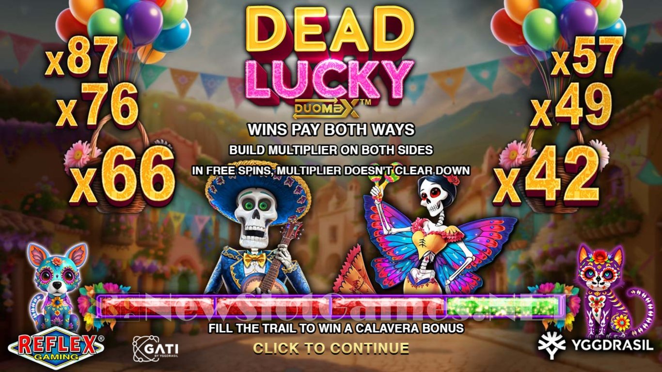 Dead Lucky DuoMax Slot Demo Image