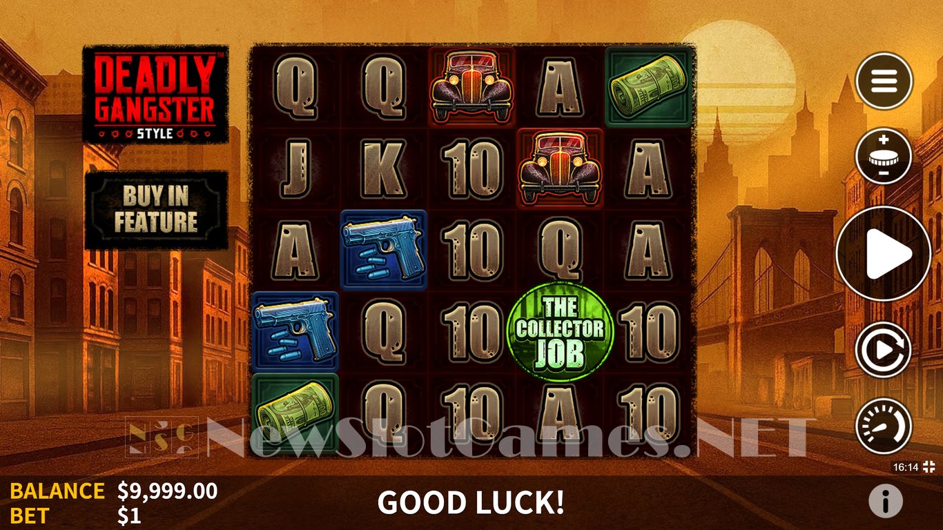 Deadly Gangster Style Slot Demo Image