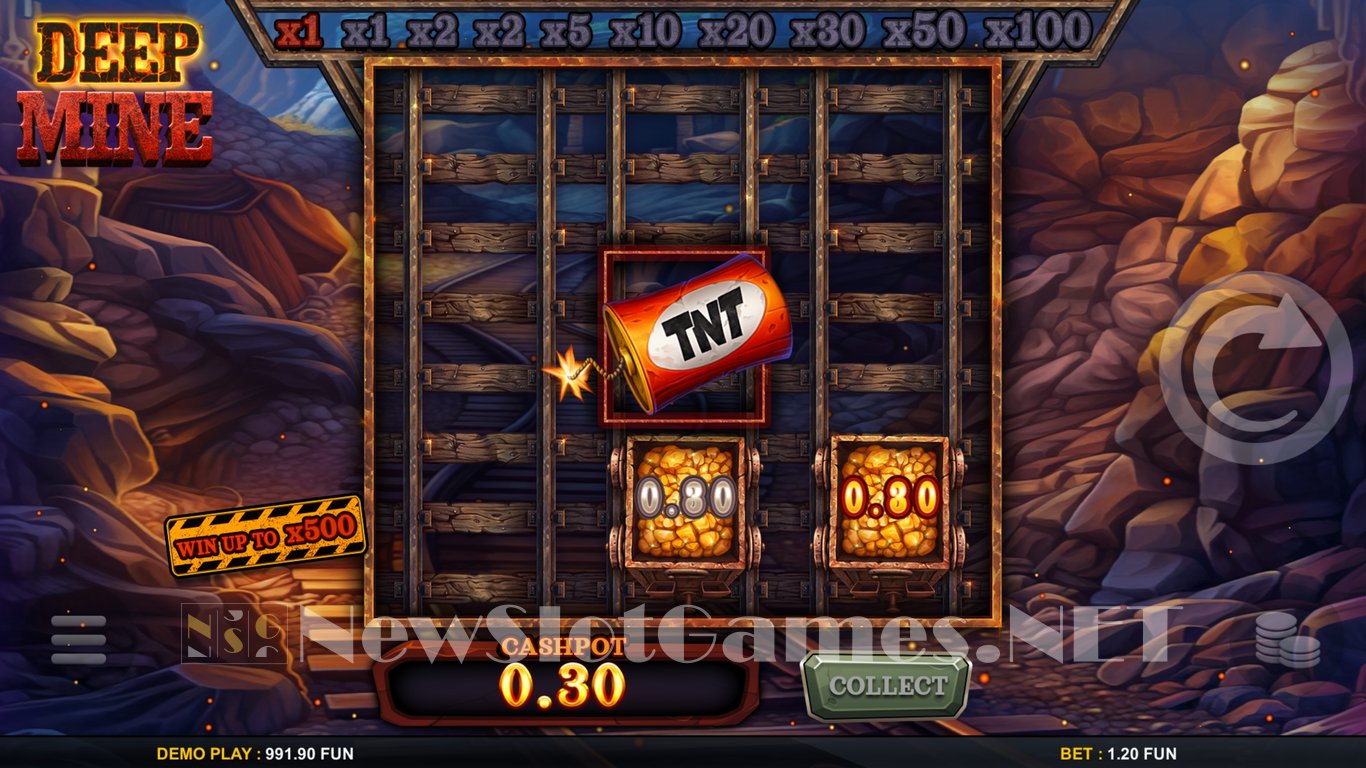 Deep Mine Game Demo Image