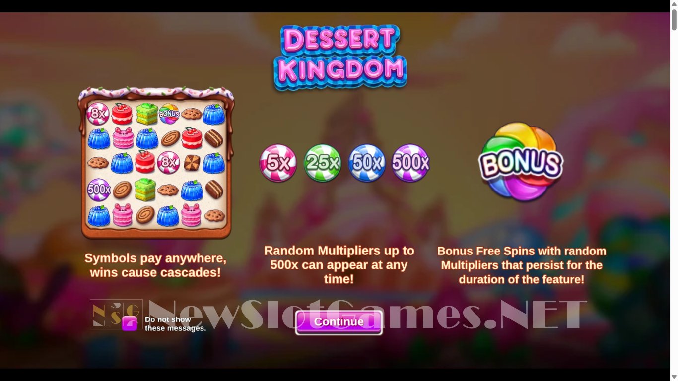 Dessert Kingdom Slot Demo Image