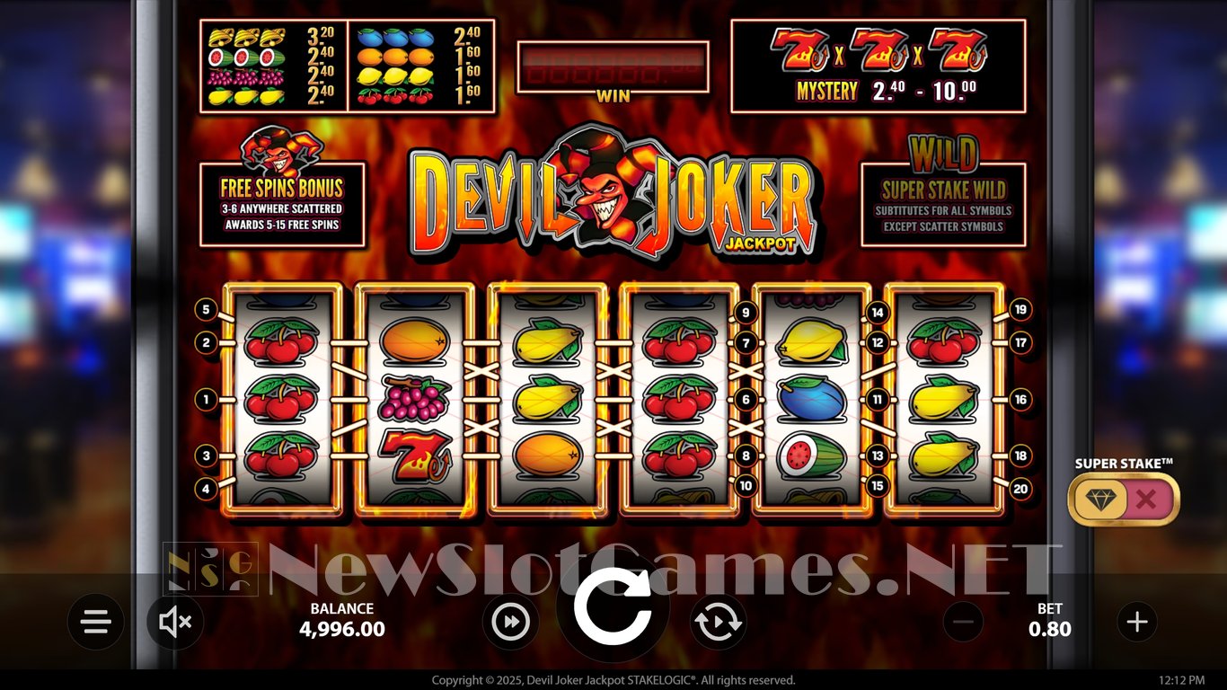 Devil Joker Jackpot Slot Slot Image in Demo - pic. 2