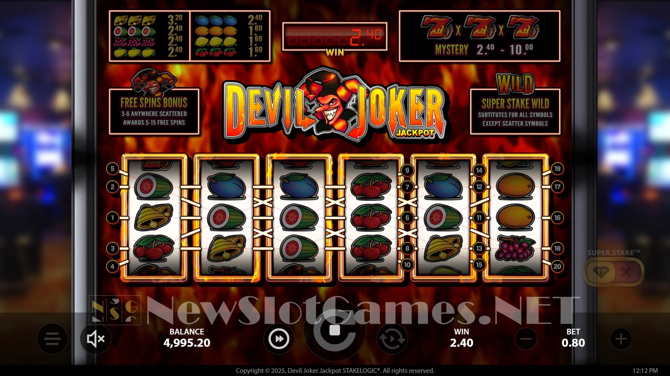 Devil Joker Jackpot Slot Slot Image in Demo - pic. 3