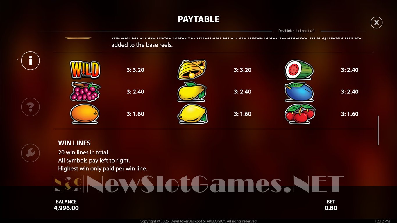 Devil Joker Jackpot Slot Slot Image in Demo - pic. 5