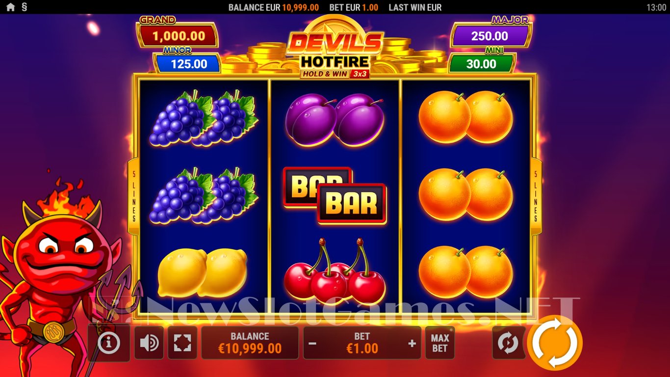 Devils HotFire Hold & Win Slot Slot Image in Demo - pic. 2