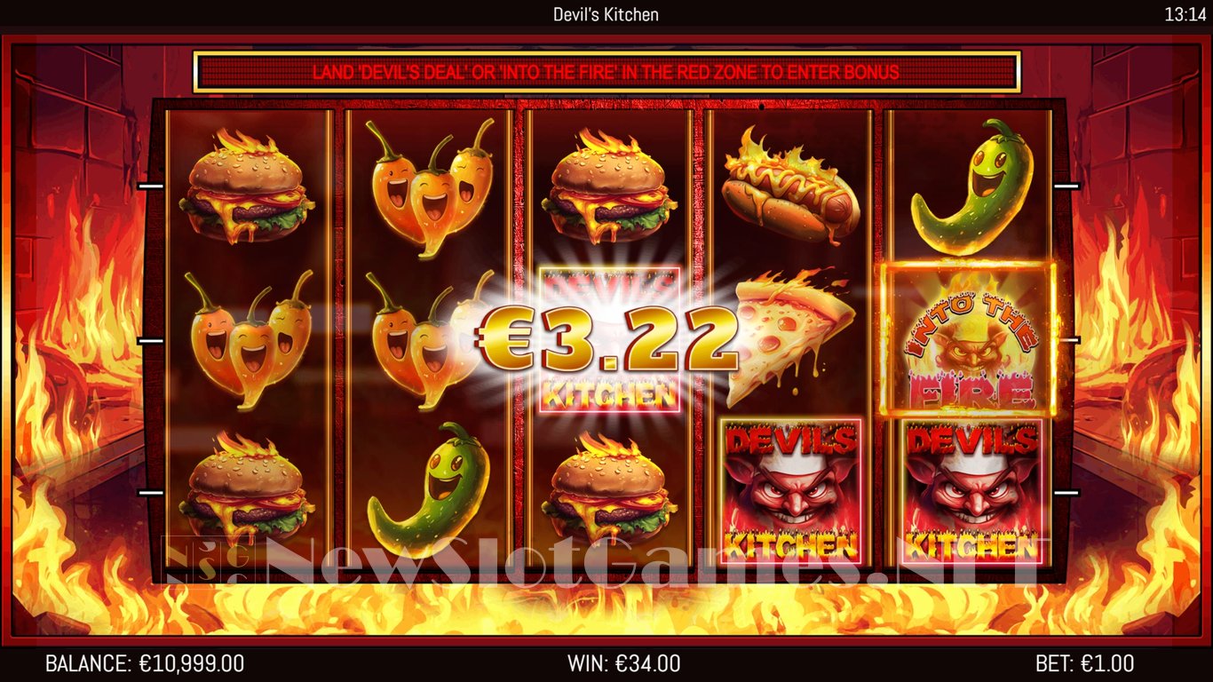 Devils Kitchen Slot Demo Image