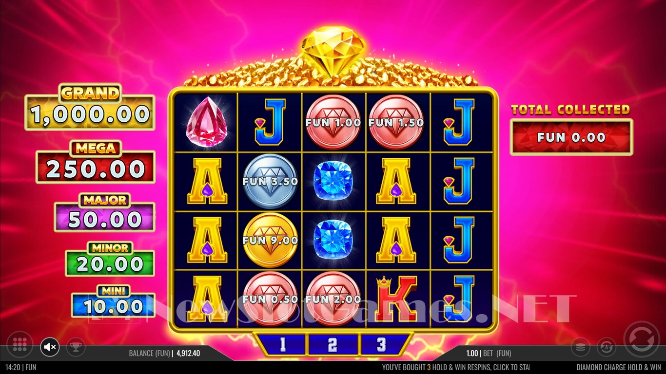 Diamond Charge Hold & Win Slot Slot Image in Demo - pic. 10