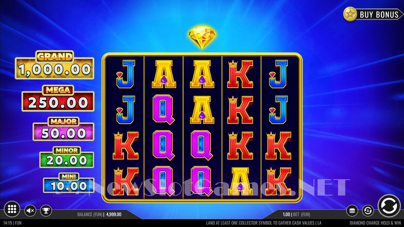 Diamond Charge Hold & Win Slot Slot Image in Demo - pic. 2