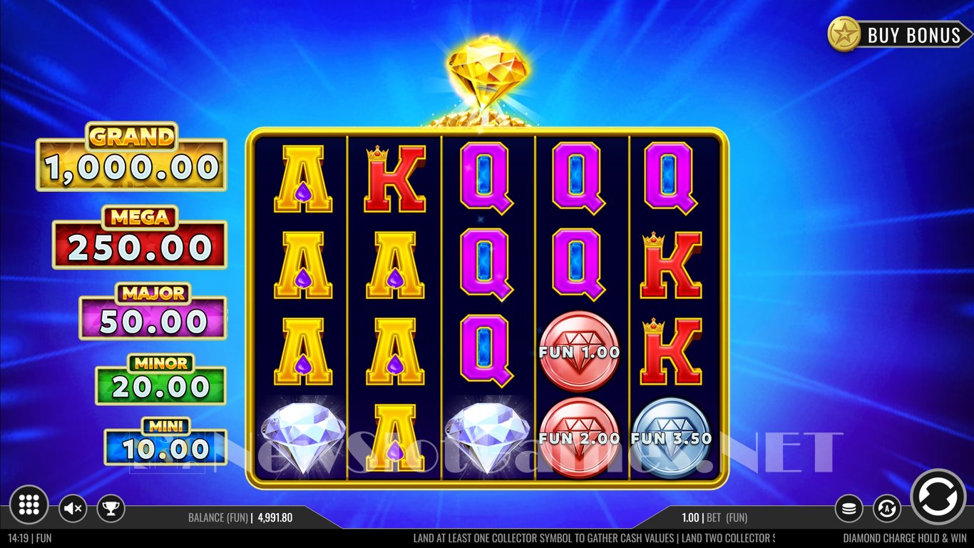 Diamond Charge Hold & Win Slot Slot Image in Demo - pic. 5