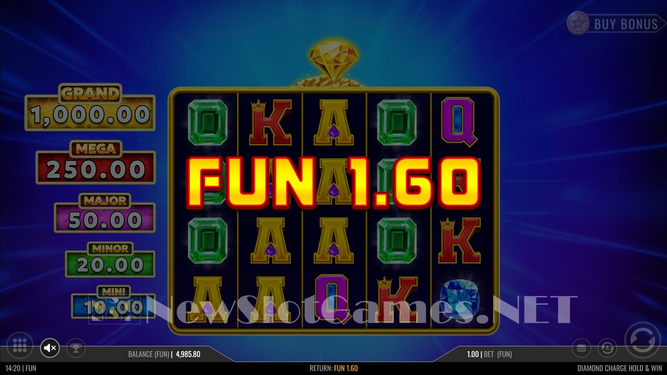 Diamond Charge Hold & Win Slot Slot Image in Demo - pic. 7