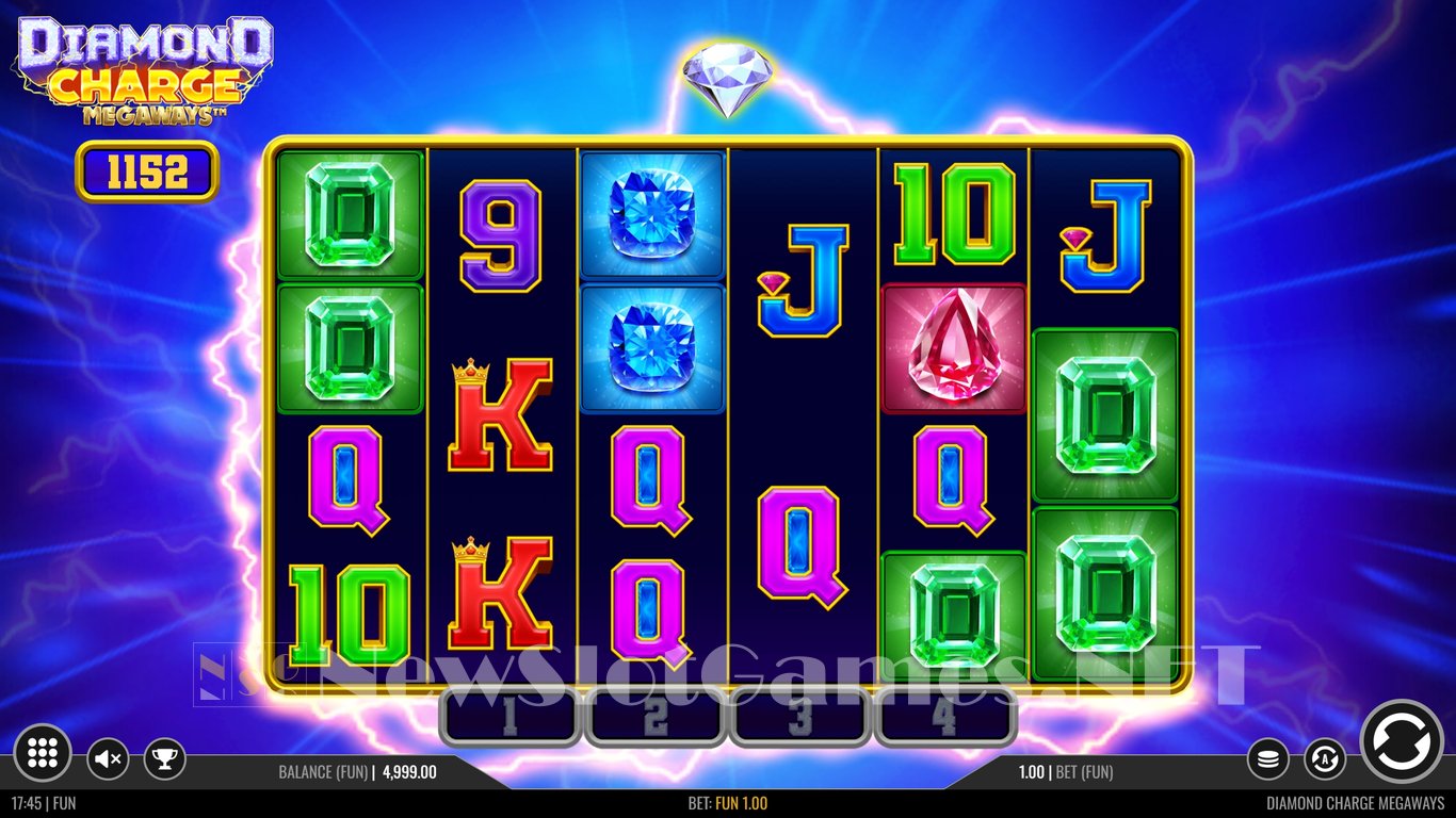 Diamond Charge Megaways Slot Demo Image