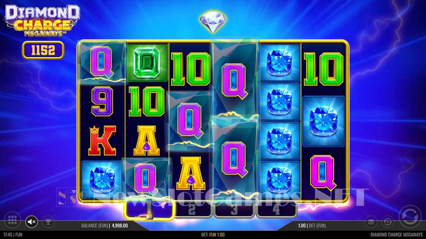 Diamond Charge Megaways Slot Slot Image in Demo - pic. 2