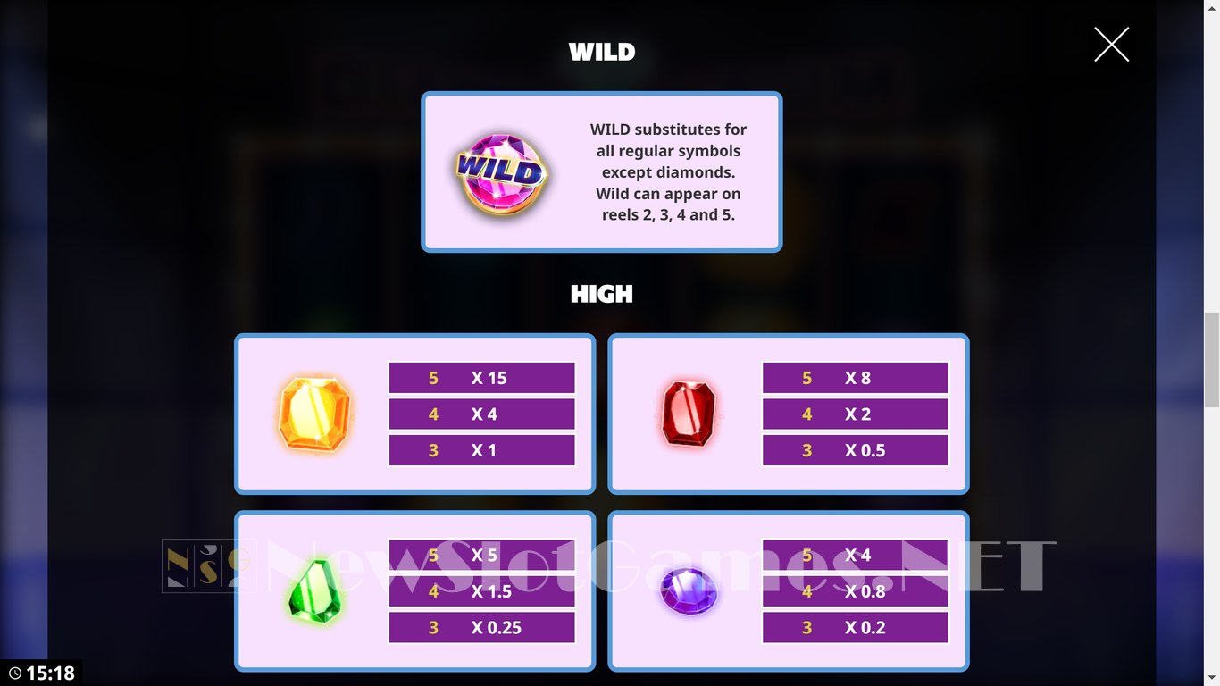 Diamond Delirium Slot Slot Image in Demo - pic. 7