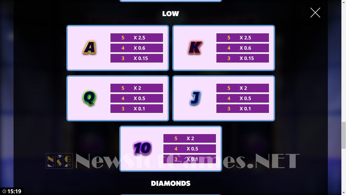 Diamond Delirium Slot Slot Image in Demo - pic. 8
