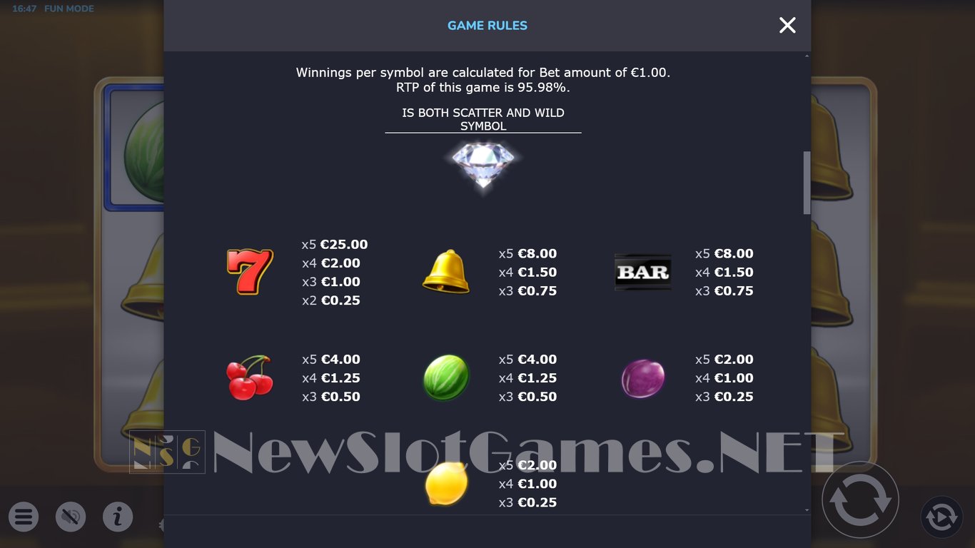 Diamond Desire Flame Slot Slot Image in Demo - pic. 9
