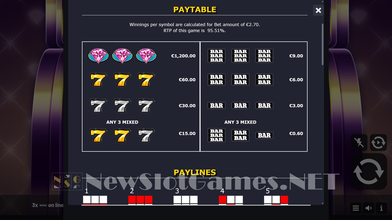 Diamond Flash Slot Slot Image in Demo - pic. 6